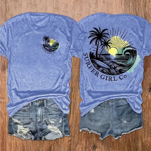 Blue Graphic Tee - Picture 2 of 2